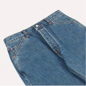 Bleach Wash 14.2oz Japanese Selvedge Denim Five-Pocket Jeans - US 30